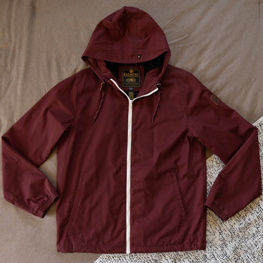 Element Wolfeboro Collection Windbreaker - Maroon